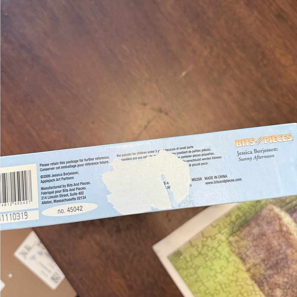 1000 Piece Jigsaw Puzzle - Spring Farm Scene - Picture 5 of 7